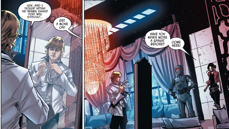 Image: The Screaming Citadel #1 art by Marco Checchetto, and Andres Mossa.
